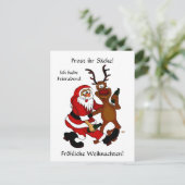 Carte Postale Prost it bags - Joyeux Noël! Texte allemand (Debout devant)