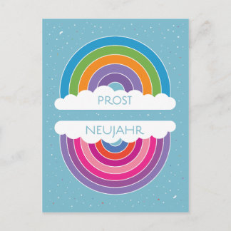 Carte Postale Prost Neujahr