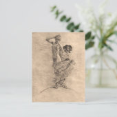 Carte Postale Prostitution et folie dominent le monde (Debout devant)