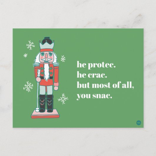 Carte postale "Protec" Nutcracker Holiday (Devant)