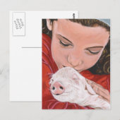 Carte Postale Protecteur animal (Devant / Derrière)