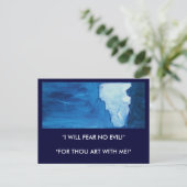 CARTE POSTALE PROTECTION DE DIEU (ISAIAH 41) (Debout devant)
