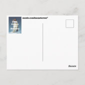 Carte postale Protège ton voisin (Dos)