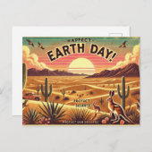 Carte Postale Protéger nos déserts (Devant / Derrière)