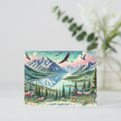 Carte Postale Protéger notre planète, 22 avril (Debout devant)