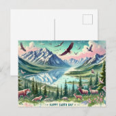 Carte Postale Protéger notre planète, 22 avril (Devant / Derrière)