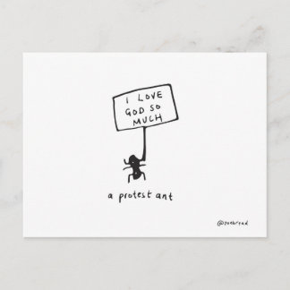 carte postale protestante