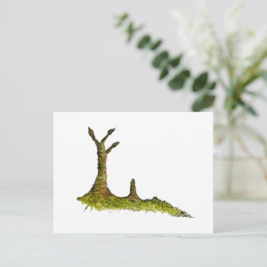 Carte Postale Prototaxites Lichens (Debout devant)