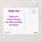 Carte Postale #Proud2BNaturalMe Choisis-Ma-Complexion Merci (Dos)