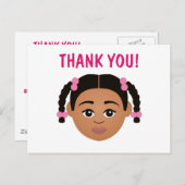 Carte Postale #Proud2BNaturalMe Choisis-Mon-Teint Merci (Devant / Derrière)