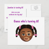 Carte Postale #Proud2BNaturalMe Choisissez-Mon-Complexe Annivers (Devant / Derrière)