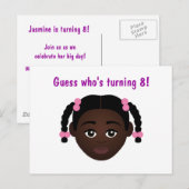 Carte Postale #Proud2BNaturalMe Choose-My-Complexion Anniversair (Devant / Derrière)