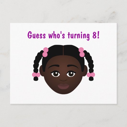 Carte Postale #Proud2BNaturalMe Choose-My-Complexion Anniversair (Devant)