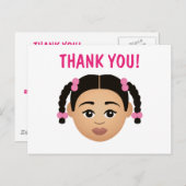 Carte Postale #Proud2BNaturalMe Choose-My-Complexion Merci (Devant / Derrière)