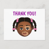 Carte Postale #Proud2BNaturalMe Choose-My-Complexion Merci (Devant)