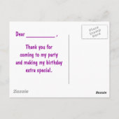 Carte Postale #Proud2BNaturalMe Choose-My-Complexion Merci (Dos)