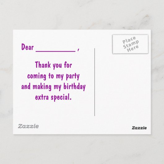 Carte Postale #Proud2BNaturalMe Choose-My-Complexion Merci (Dos)