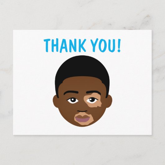 Carte Postale #Proud2BNaturalMe Choose-My-Complexion Merci (Devant)