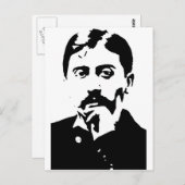 Carte Postale Proust (Devant / Derrière)