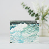 Carte Postale Prouts Neck, tableau d'art de Winslow Homer,   (Debout devant)