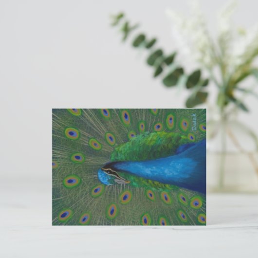 Carte Postale Prouve Peacock (Debout devant)