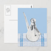 Carte postale Provençale Olive Oil Can (Devant / Derrière)