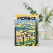Carte Postale Provence France Travel (Debout devant)