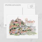 Carte postale Provence Gordes (Devant / Derrière)