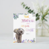 Carte Postale Proverbe 3:6 Faites confiance à l'Éternel avec tou (Debout devant)