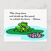 Carte Postale Proverbe amérindien (Devant)