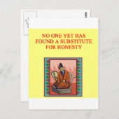 Carte Postale proverbe chinois sage (Devant / Derrière)