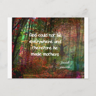 Carte Postale proverbe juif