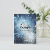 Carte Postale Proverbes 3:6 (Debout devant)