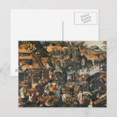 Carte Postale Proverbes flamands (Devant / Derrière)