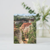 Carte Postale Providence Canyon State Park, Géorgie (Debout devant)