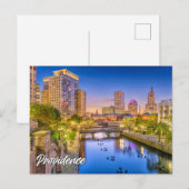 Carte Postale Providence, Rhode Island, USA (Devant / Derrière)