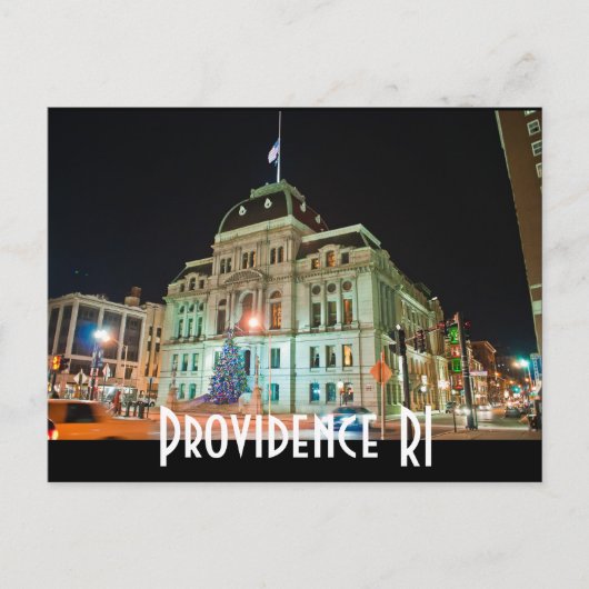 Carte Postale Providence RI (Devant)