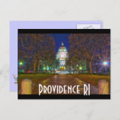 Carte Postale Providence RI (Devant / Derrière)