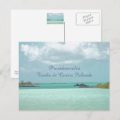 CARTE POSTALE PROVIDENCIALES / TURKS&CAICOS ISLANDS POSTCARD (Devant / Derrière)