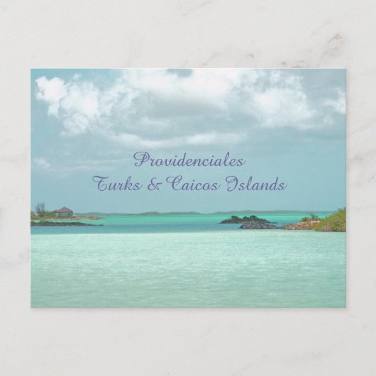 CARTE POSTALE PROVIDENCIALES / TURKS&CAICOS ISLANDS POSTCARD (Devant)