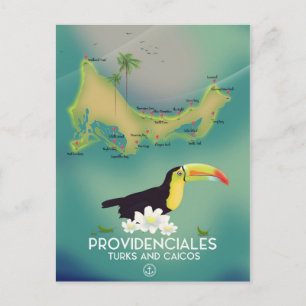 Carte Postale Providenciales turks et caicos