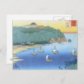 Carte Postale Province d'Ando Hiroshige (Devant / Derrière)