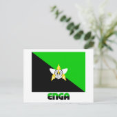 Carte Postale Province d'Enga, Papouasie-Nouvelle-Guinée (Debout devant)