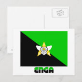 Carte Postale Province d'Enga, Papouasie-Nouvelle-Guinée (Devant / Derrière)