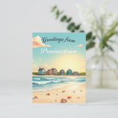 Carte Postale Provincetown, Massachusetts – Plages de Cape Cod (Debout devant)