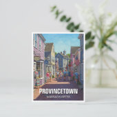 Carte Postale Provincetown Massachusetts Travel (Debout devant)