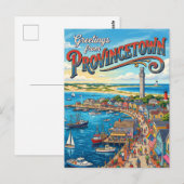Carte Postale Provincetown USA (Devant / Derrière)