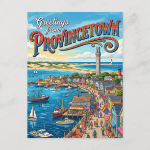 Carte Postale Provincetown USA
