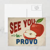 Carte Postale Provo Utah Apple - Vintage voyage (Devant / Derrière)