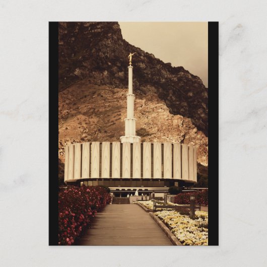 Carte Postale Provo, Utah LDS Temple (Devant)